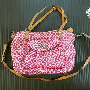 Pink Coach purse